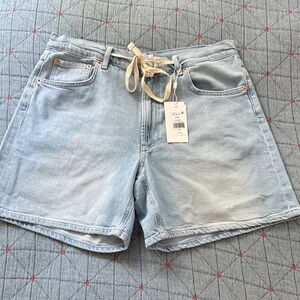 Rails Blue Dume Scuba Denim Shorts